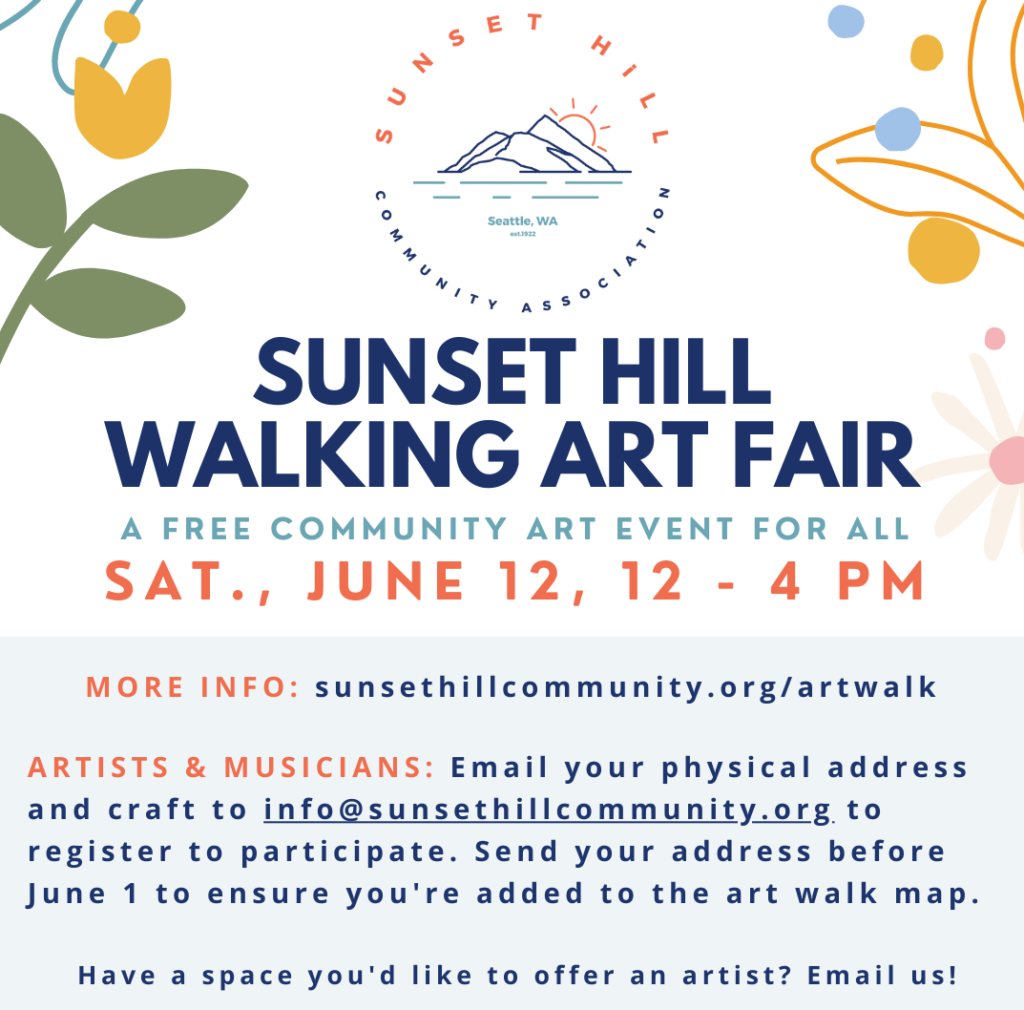 Sunset Hill Walking Art Fair on June 12, 2021